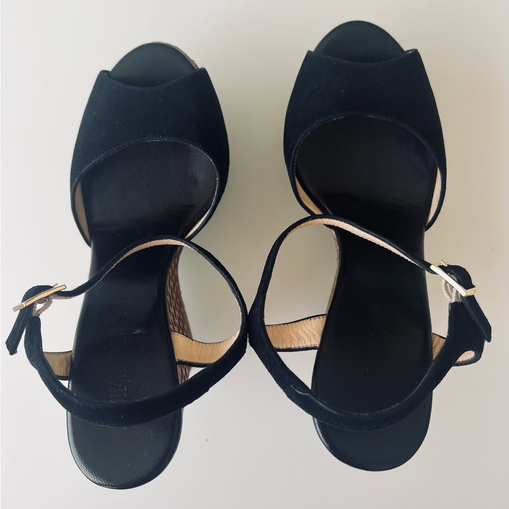 Black Wedge Sandals Jimmy Choo - Picture 3 of 10